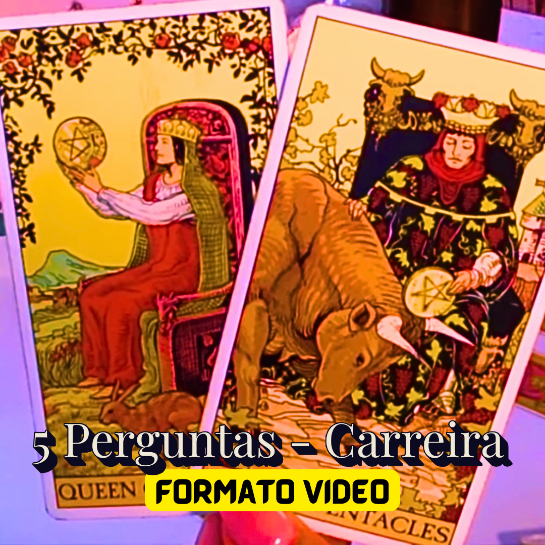 5 Perguntas Carreira ou Geral -Tarot Video
