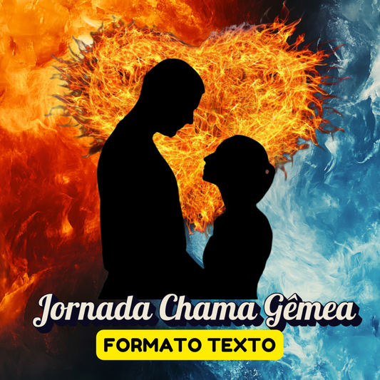 Jornada Chama Gêmea - Tarot Texto
