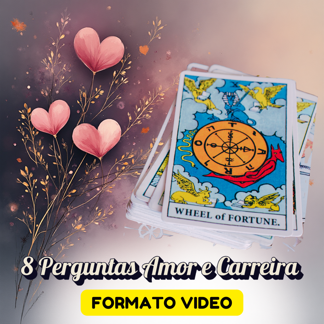 8 Perguntas Amor e Carreira - Tarot Video
